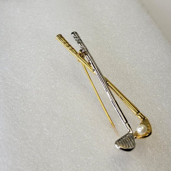 Men Golfers Lapel Pin Golfers Brooch Pin - Picture 4 of 9